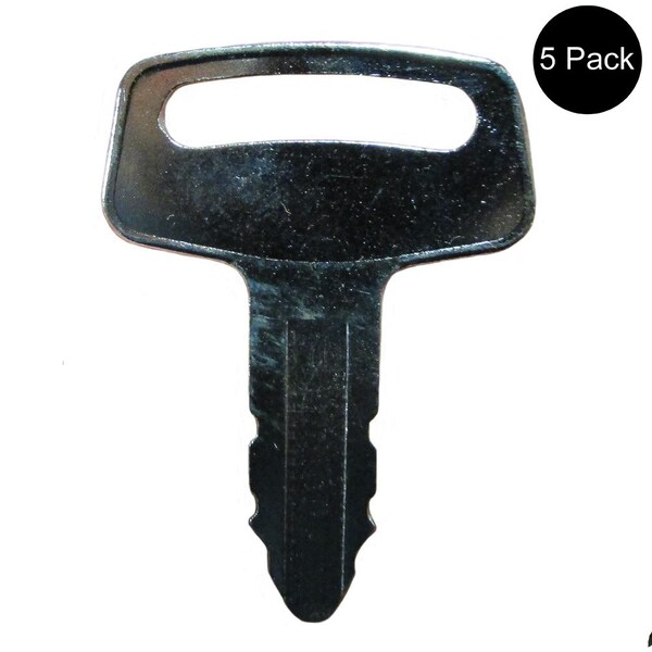 Aic Replacement Parts RC10153630 Five 5 Keys Fits Kubota R420 R520 K008 and Kx41 Excavators ELI80-0103_x5 - main